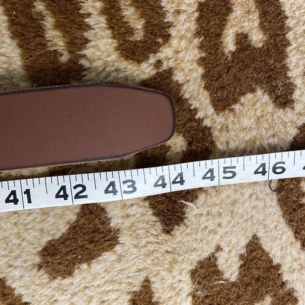 Timberland Men's Genuine Leather Belt 38 classic minimalist western